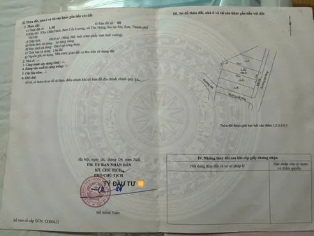 Bán đất 100.8m² ngang 5m giá 17 tỷ Xã Đa Phúc