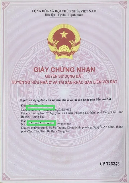 Bán đất 225.5m² ngang 7m giá 6.5 tỷ Phường Long Hương