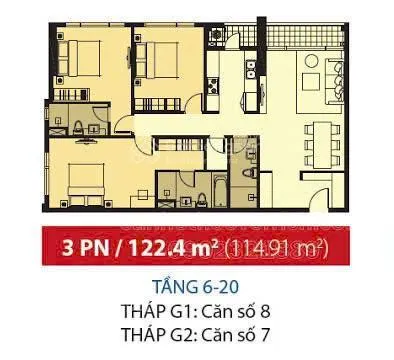 Cần bán căn hộ galaxy 9, quận 4, dt 122m2, 3pn, 3wc, có sổ hồng, giá bán 9.2 tỷ, 0936 822 ***