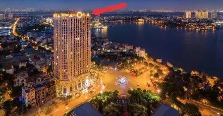 Penthouse vip mặt hồ tây, ngắm pháo hoa đẹp nhất hà nội. 236m2, hiện trạng thô, sổ đỏ lâu dài