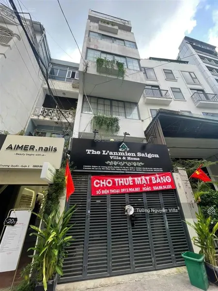 Bán tòa chdv 22 trương quyền,p võ thị sáu,q3|cách nhà thờ đức bà 1km|roi=4%|tường villa 0934 161 ***