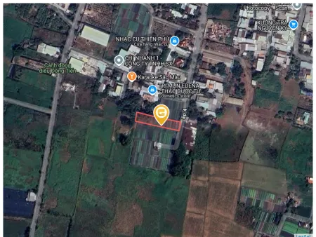 Bán đất 869.8m² ngang 14m giá 2.9 tỷ Xã Bà Điểm