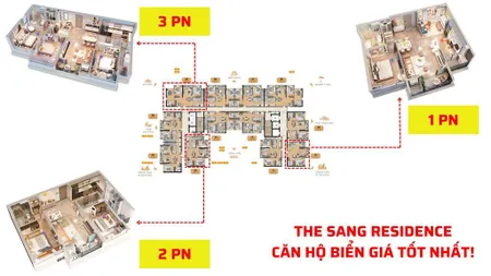 Hot! căn hộ khai thác dòng tiền giá tốt nhất khu vực biển mỹ khê the sang residence giá từ cđt