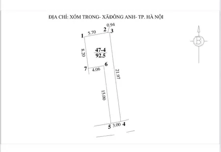 Nhỉnh hơn 3,x tỷ các bác sở hữu 92.5 m2 tại trung tâm quận 1 Uy nỗ