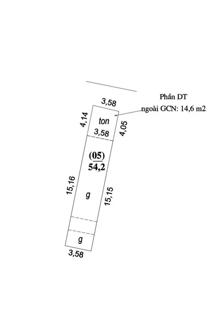 Bán đất Z153 Đông Anh cũ DT 54,2m2 ngay đường Uy Nỗ đi vào 30m