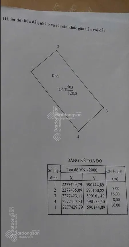 Bán đất mặt tiền 8m diện tích 128m2, đường ô tô tránh nhau. giá đầu tư