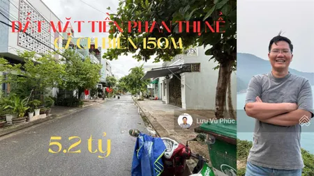 Bán đất mặt tiền phan thị nể, đà nẵng gần biển nguyễn tất thành giá đầu tư chỉ 5.2 tỷ