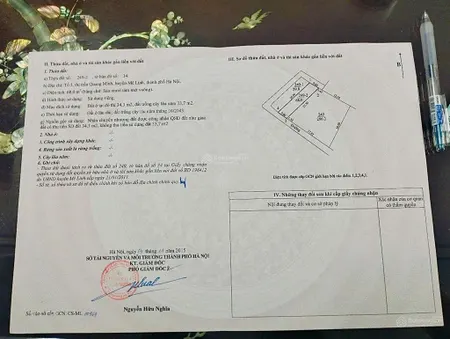 Chính chủ gửi bán lô đất 2 mặt tiền tổ 5 quang minh