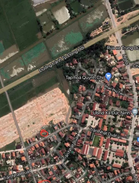 Bán đất 189.8m² ngang 10,3m giá 1.77 tỷ Phường Đồng Hới