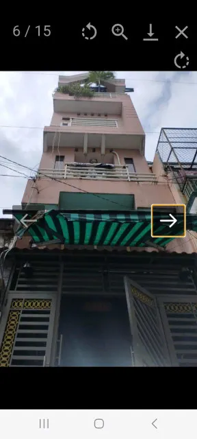 Nhà hẻm xe hơi , 47m2 , 5 lầu , Bình Thạnh , giá 9.8 tỷ .