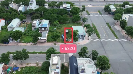 LÔ ĐẤT NGANG 7,5m KDC CHÂU THỚI DĨ AN BÌNH DƯƠNG