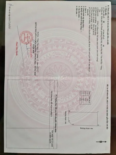 Bán đất 259.4m² ngang 11m giá 8.9 tỷ Phường Phú Mỹ