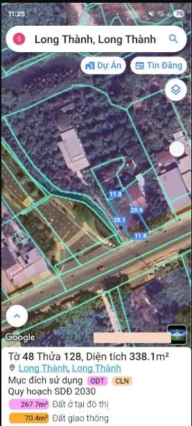 Vị trí hiếm đất mặt tiền ngay cổng khu đô thị id junction long thành đầu tư chắc thắng!