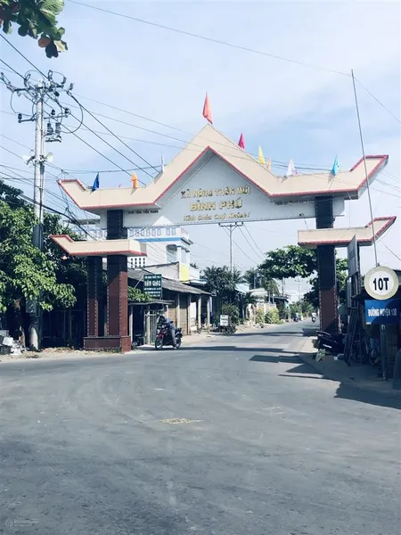 Bán đất vườn mặt tiền đường bê tông bình phú, gò công tây