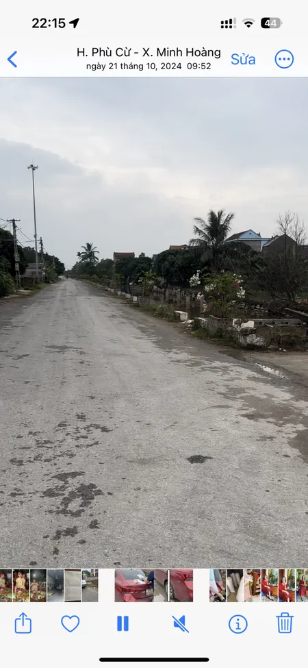 Bán đất 120m² ngang 5m giá 2.2 tỷ Xã Đoàn Đào