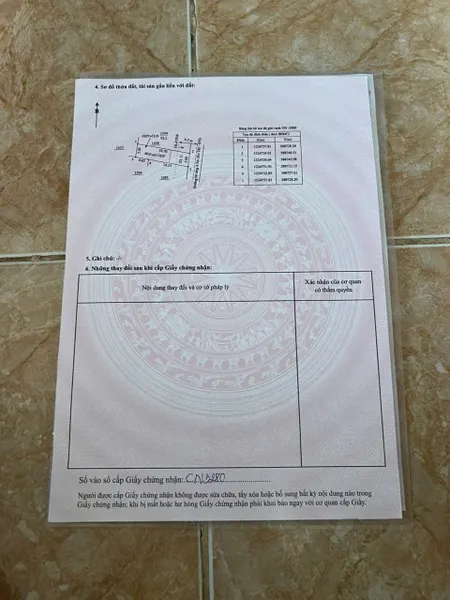 Bán đất An Tây gần ngã tư Thùng Thơ 5x19 giá 1ty150