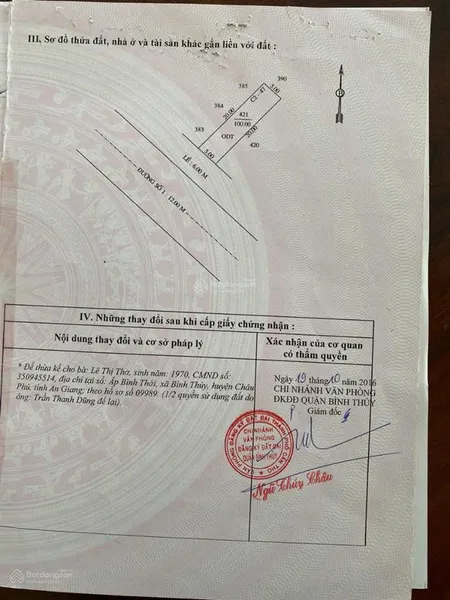 Bán đất tại kdc fico p. bùi hữu nghĩa, bình thủy, cần thơ, 2,9 tỷ, 100m2 giá tốt