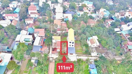 Siêu phẩm đường ô tô tránh 111,3m2 ở thụy hương