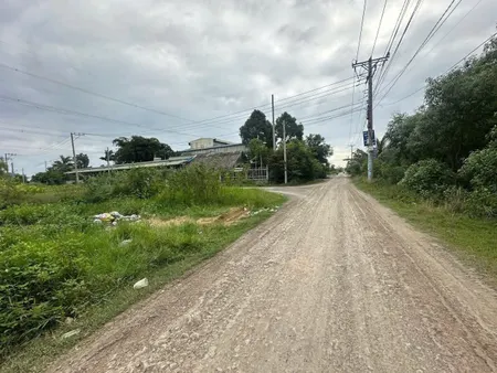 900m2 đất thổ cư mặt tiền đường Cống Bà Bông, xã Đức Hòa Thượng , Long An giá 6,5 tỷ