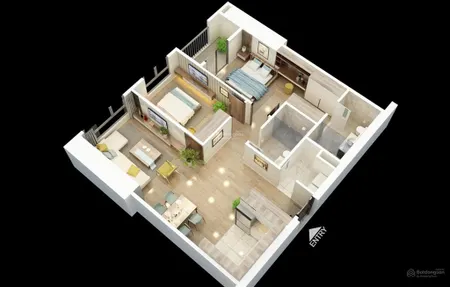 Cần bán căn hộ 2pn đẹp nhất chung cư bid residence 104 tố hữu hà đông dt 85m2 giá 43tr/m2