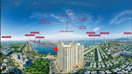 Chính chủ gửi bán căn 2pn peninsula trực diện nhìn thẳng ra sông. 64m2 giá chỉ 3 tỷ 869