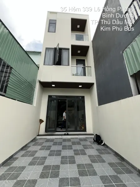 ( ĐÃ BÁN) .Bán nhà 1 xet LÊ HỒNG PHONG 75.3m² ngang 5m giá 3.85 tỷ Phường Phú Lợi 0815422197
