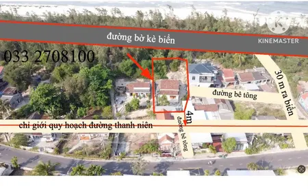 Bán đất sát biển nằm ngay trung tâm làng bích hoạ