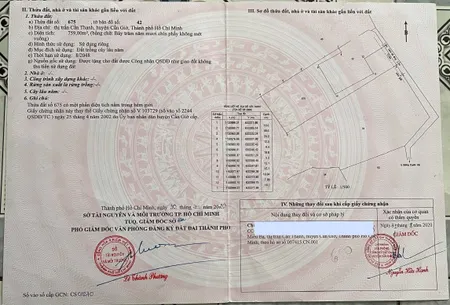 Bán nhà 1001m² ngang 20m giá 15 tỷ Xã Cần Giờ