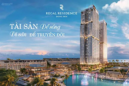 Căn hộ biển đồng hới toà regal residence signature chính thức nhận booking, giá chỉ từ 1,6 tỷ