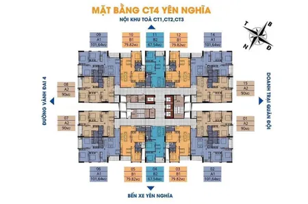 Chính chủ bán căn 90m2 3pn tầng 12 ct4 yên nghĩa giá tốt nhất thị trường