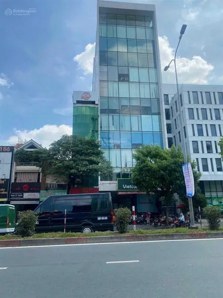 Sky building mt điện biên phủ, p17, 9x30, cn 245m2 hầm 7 lầu, hdt khoán 345 tr/th, giá 52 tỷ
