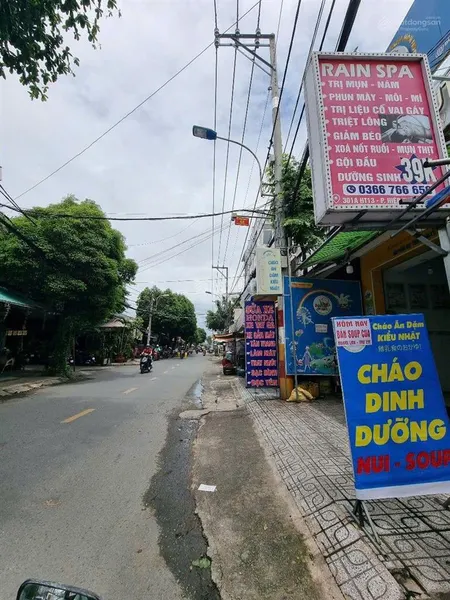 Giảm 3 tỷ nhà mặt tiền ngay chợ hiệp thành 13 quận 12, 6.3mx27m, giá 11,890 tỷ