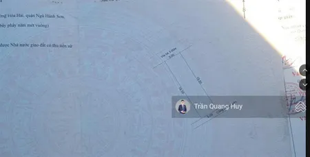 Bán lô lý văn phứchòa hải ngũ hành sơn, mt hướng sông cổ cò, nằm trong khu có nhiều bđs hạng sang