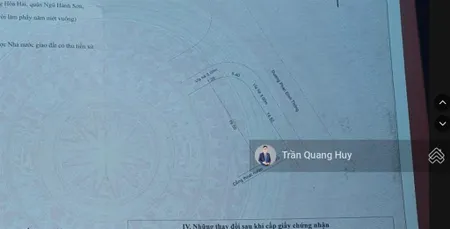 Duy nhất lô góc phan đình thông, hòa hải, sau lưng trục biển trường sa, cách biển chỉ vài bước chân