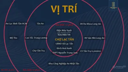 27 tỷ tl hơn 3200m2 mt đt833 ngay west market lạc tấn, tân trụ, long an