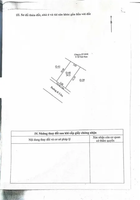 Bán đất thổ cư ngay cạnh chợ nhổn đường ô tô tránh nhau diện tích 55m, mặt tiền 5.7m.