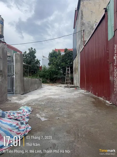 Bán đất tại trung hậu đông, tiền phong, mê linh, hà nội, siêu hời 47 triệu/m2, diện tích 84.3 m2
