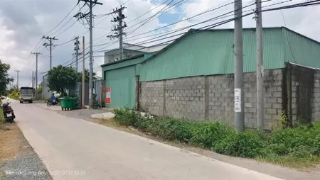 Bán kho 1400m2 1/ Nguyễn Hữu Trí, Tân Bửu, Bến Lức, Long An, gần Eco Park