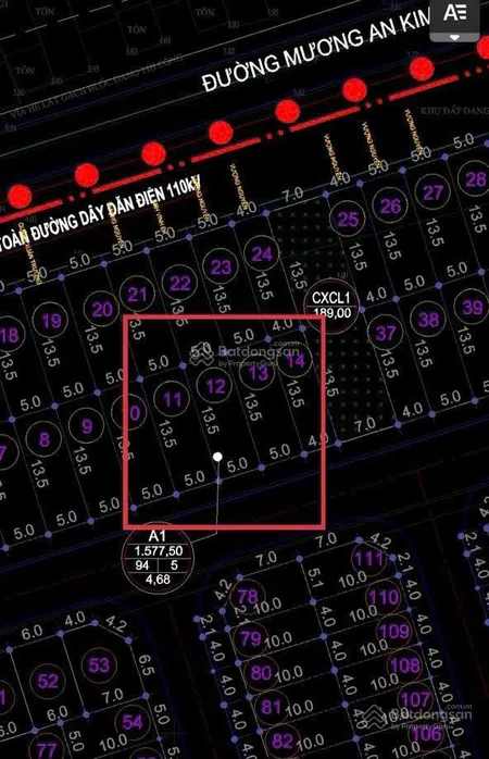 Bán đất tại tđc đông khê 2, bạch thái bưởi, ngô quyền, hải phòng, giá cực chất 7,5 tỷ, 67,5 m2