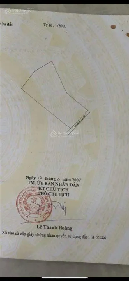 Bán đất hàm thạnh, bình thuận (nay thuộc tỉnh lâm đồng) tặng ngay 1200 trụ thanh long ruột đỏ