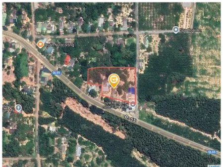 Bán đất 5815.6m² ngang 48m giá 29 tỷ Xã Sơn Mỹ