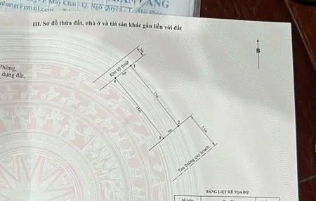 Chủ gửi bán căn nhà 60m tuyến 2 lê hồng phong đường 15m