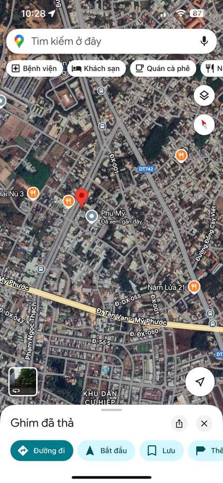 Mt kinh doanh Phạm Ngọc Thạch-Phú Mỹ (phường Bình Dương-TP.HCM) 1800m2 làm xây j cũng đẹp