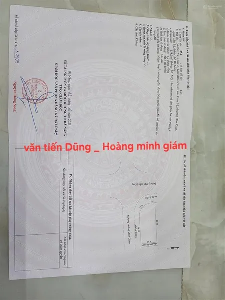 Bán đất 2mt văn tiến dũng, hoà xuân phù hợp kinh doanh, xây căn hộ, đầu tư sinh lời cao