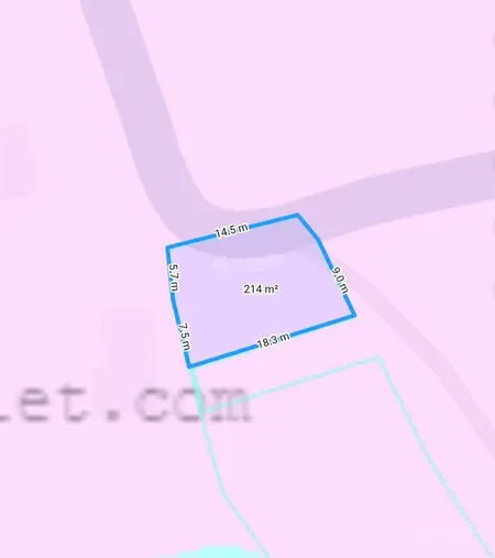 Bán đất 2 mặt tiền 214.4m2 full thổ cư, tân tiến, lagi, bình thuận. giá rẻ, gần biển