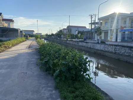 Cần bán đất mặt kênh xóm 5 định hoá , kim sơn ninh bình