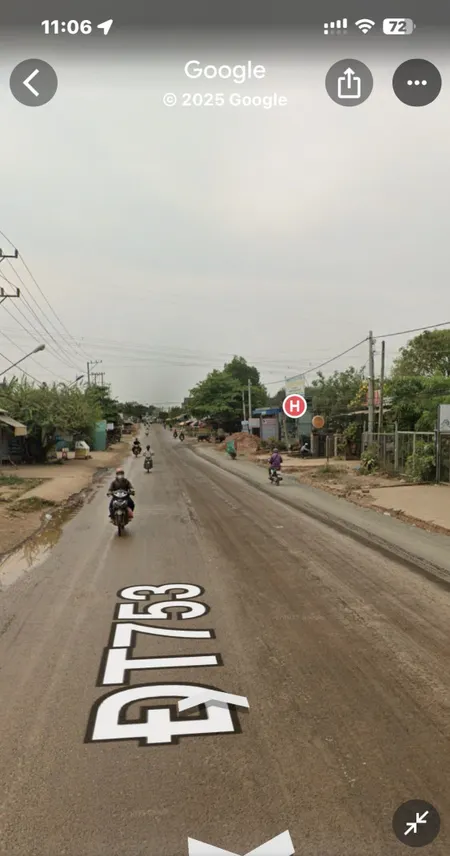 Bán đất 350m² ngang 5m giá 250 triệu Xã Tân Lợi