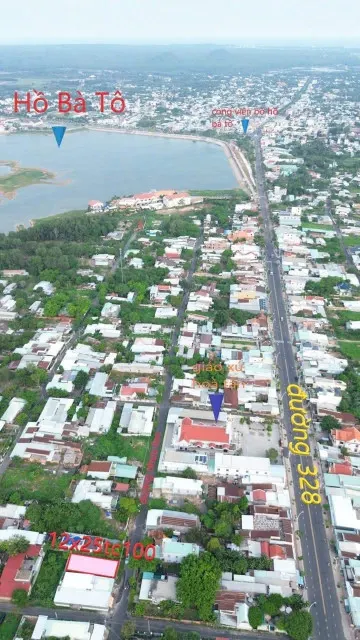 Bán đất 303.7m² ngang 12m giá 2.7 tỷ Xã Hồ Tràm