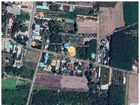 Bán đất 228.2m² ngang 10m giá 980 triệu Xã Tân Châu