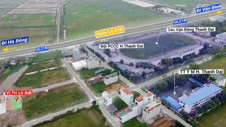 105m2 đất đấu giá my hạ 3 thoáng trước sau mt5m phân lô ô tô tránh thanh oai